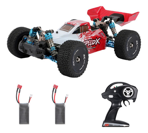 Xlf F16 1/14 Rc Coche Aleación Marco 4wd Off-road Coche 60km