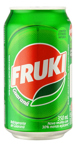 Refrigerante Guaraná Fruki Lata 350ml