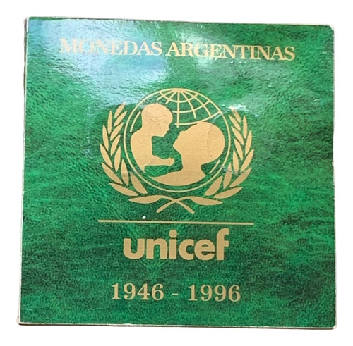 Robmar-argentina-estuche Unicef-1996-conmemorativa-solo 5000