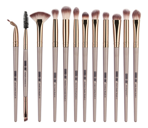 Brocha Para Sombra De Ojos, 3 Juegos De Brochas Para Difumin
