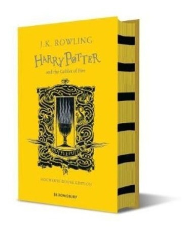 Harry Potter 4 - The Goblet Of Fire - Hufflepuff - Tapa Dura