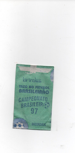 Pacotinho Campeonato Brasileiro 97 Com Tazo Álbum Premio (Usado)