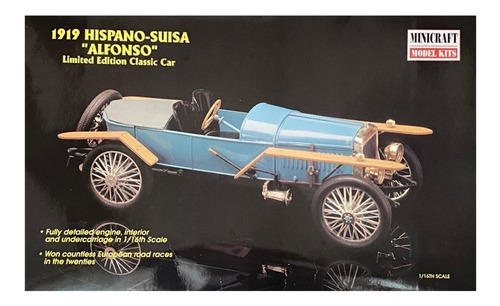 Automovil 1919 Hispano Suiza  Alfonso . Minicraft