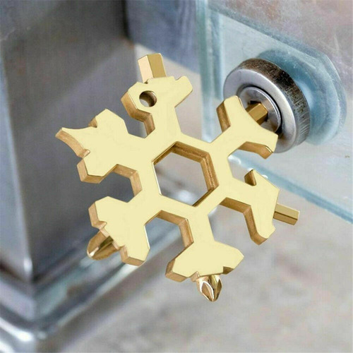 Multi Herramienta 18-1 Copo Tool Allen Gold 6.4cm Grosor 8mm