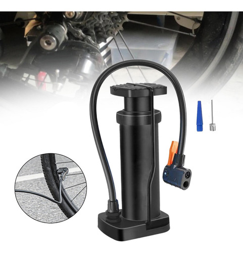 Inflador De Bomba De Pie Para Bomba De Piso Para Bicicleta