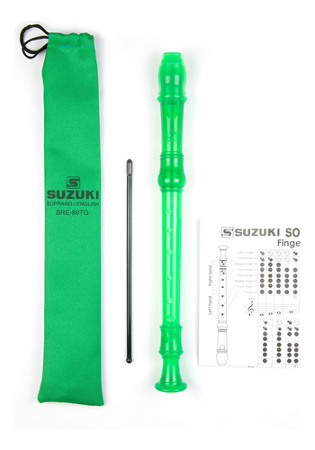 Suzuki Grabadora De Instrumentos Musicales, Verde (sre-80tg)