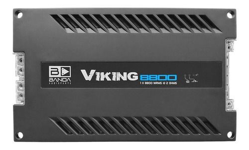 Amplificador Potencia Banda Viking 8800 Rms 2 Ohms Clase D