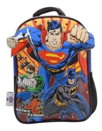 Mochila Infantil Escolar Superman 12 Pulgadas Original