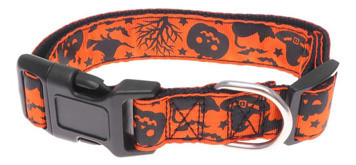 Balacoo Collar De Perro De Halloween, Ajustable, Con Patrón 