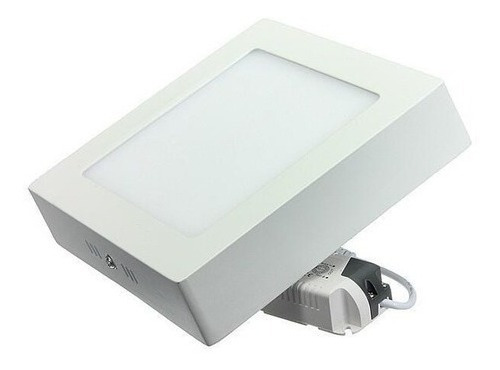 Lampara Led Panel Cuadrado Superficial 6w 6500k