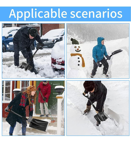 Pala Para Nieve Pala Para Hielo Para Coche Pala De Hielo Ext