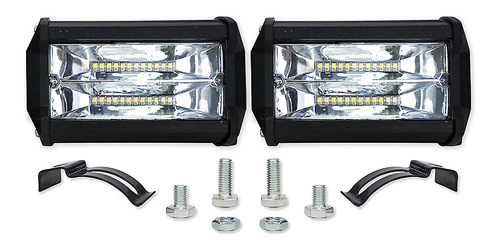 Par De Faros Tunelight 24 Leds C/estrobo Auto/4x4 96w