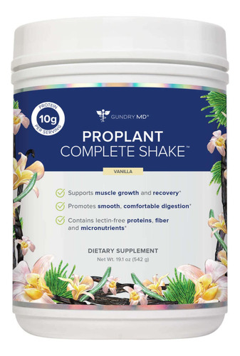 Gundry Md® Pro Plant Complete Shake - Mezcla De Proteinas V