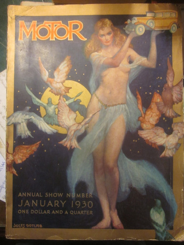 Motor. Annual Show Number January 1930. Revista Autos