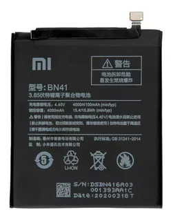 Bateria Bn41 Para Xiaomi Redmi Note 4 Mtk - Note 4x 64g
