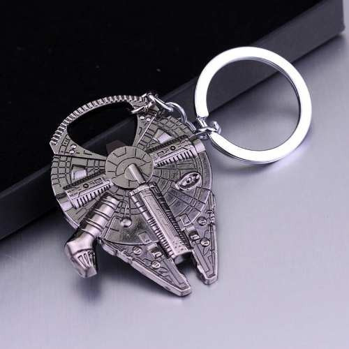 Imagen 3 de 5 de Millennium Falcon Halcón Star Wars Llavero Destapador