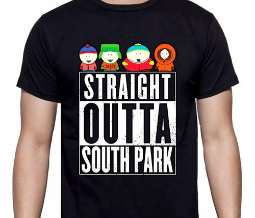 South Park Straight Outta - Animacion - Polera- Cyco Records