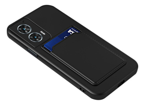 Funda For Moto Edge 50 Fusion Paquete De Tarjeta De Lujo +