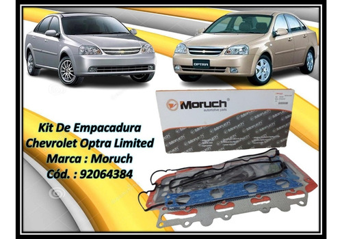 Kit Empacadura Chevrolet Optra Limited 