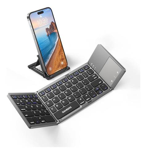 Teclado Touchfold Recargable Para Laptop, Tablet Y Celular