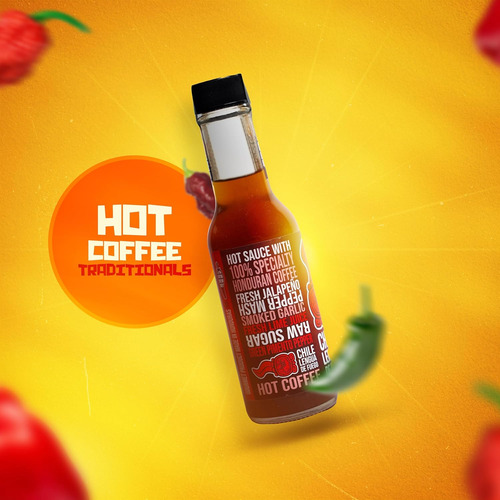 Hot Coffee Salsa Picante Tradicional: Auténtico Café Hondure