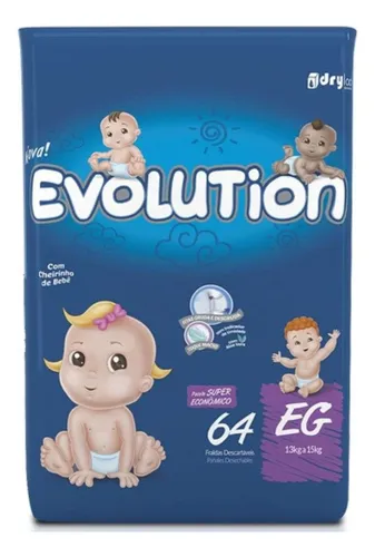 Fralda Evolution G Super Econômico
