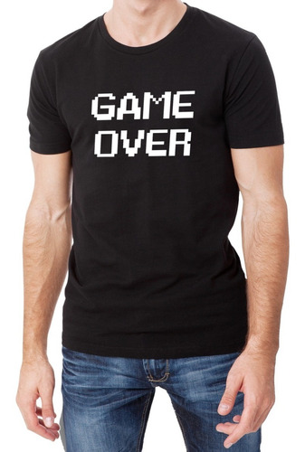Game Over | Playera De Hombre Con Estampado Digital