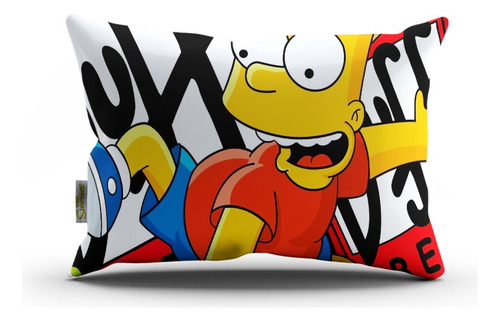 Cojin Decorativo - Bart Simspson - The Simpsons Rojo The Simpsons