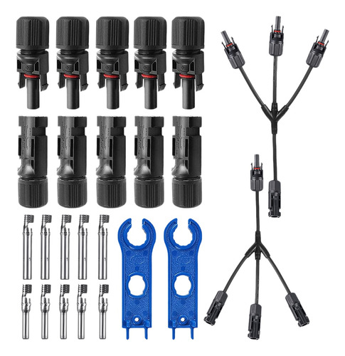 Solar Y Branch Connectors Y  1 Way 3-pv Connector (m/fff & F