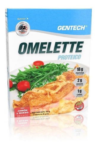 Omelette Protein  X 7 Servicios Sin Tacc Oferta