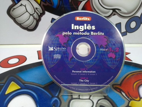 Inglês Com 1 Cd Nível Básico -método Berlitz