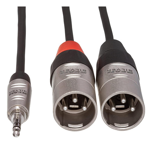 Hosa Hmx-015y Rean Cable De Conexión Estéreo Trs De 3,5 Mm A