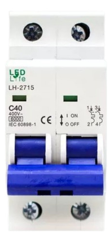 Llave Termica Bipolar 40a I Nido
