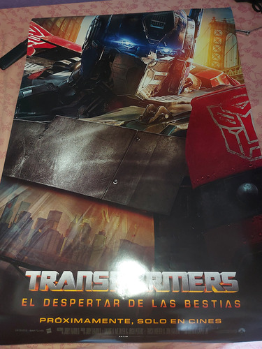 Poster De Transformers: El Despertar De Las Bestias