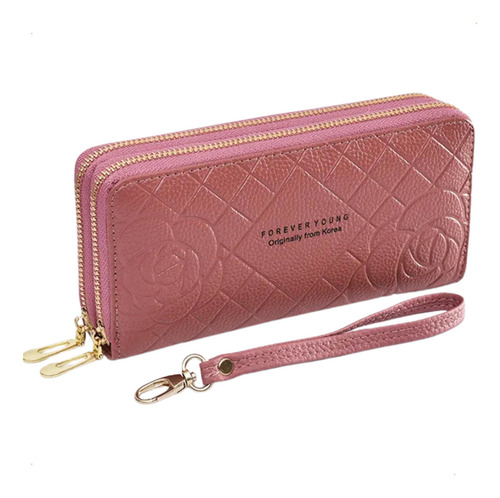 Billetera Porta Celular Mujer Tarjetero Mini Bag Cartera Color Negro