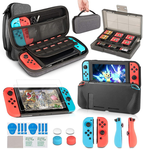Kit De Accesorios Para Nintendo Switch 11 Piezas Innoaura