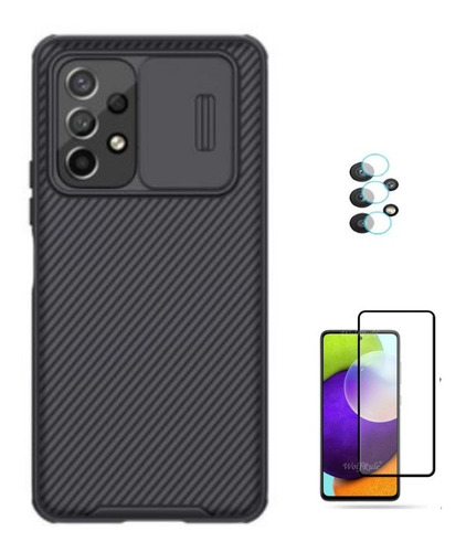 Imagen 1 de 6 de Case Nillkin Camshield Samsung Galaxy A53 / A73 + Pack 21d