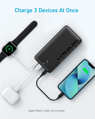 Cargador Portátil 20,000 Mah Con Carga Rápida Usb-c
