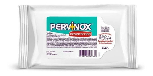 Imagen 1 de 2 de Pervinox Toallitas Desinfec X25