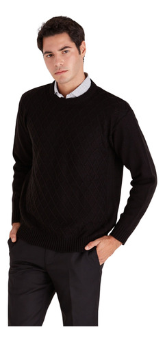Sweater Macowens Fantasía Regular Negro 609260105002-pr