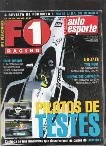 F1 Racing Auto Esporte Pilotos De Testes
