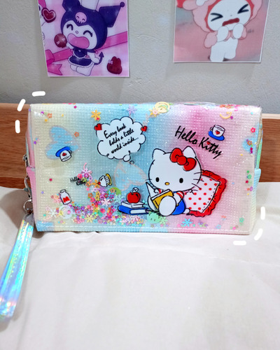 Cartuchera Neceser Sanrio Kawaii Espaciosa Hello Kitty Cute