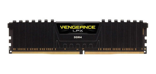 Imagen 1 de 6 de Memoria Ram Ddr4 8gb 2666mhz Corsair Vengeance Lpx Black