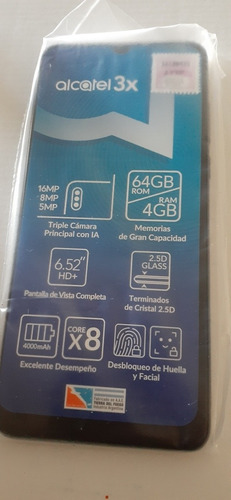 Celular Alcatel 3x 64 2020