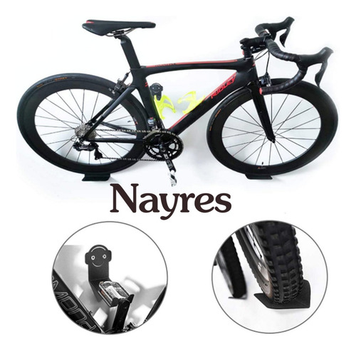 Soporte Smile Gancho Pared Colgar Bicicleta Pedal Conbikes