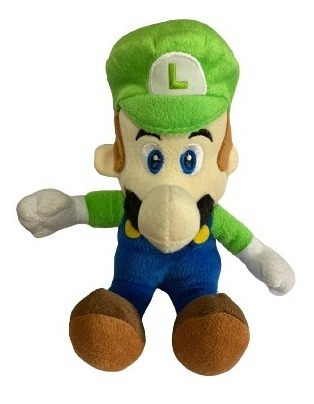 Peluche Luigi Super Mario - Hudson Soft 25cm