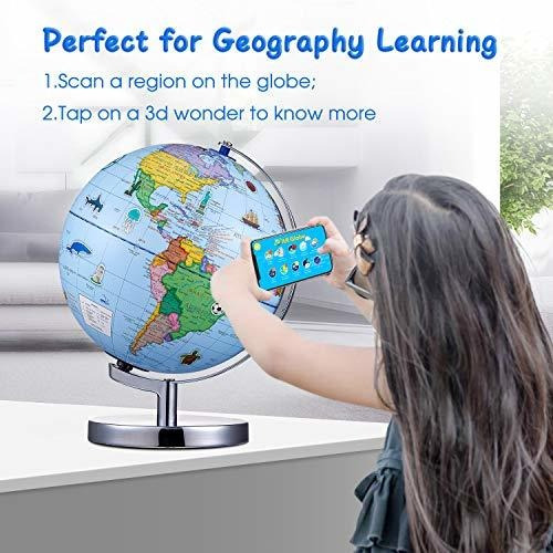 Juego De Ingenio Goodking World Globe, Globo Interactivo De