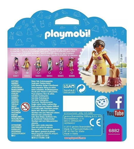 Playmobil Linea Fashion Girls - Moda Verano - 6882