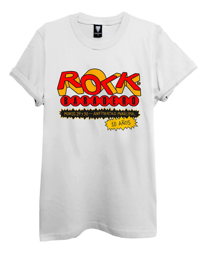 Remeras Dtg Premium Baradero Rock 2024 Doble Estampa Convoys