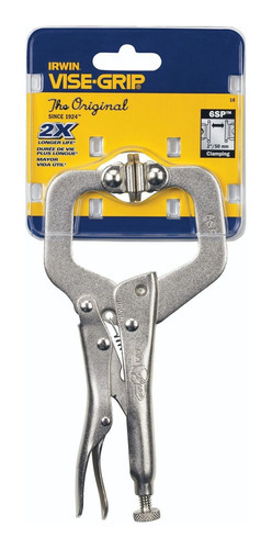 Imagen 1 de 5 de Pinza De Presion Visegrip 6sp Iriwin 18